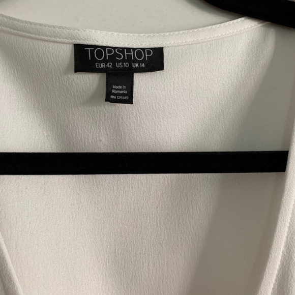 Topshop Ruffle Mini Dress - Picture 3 of 5